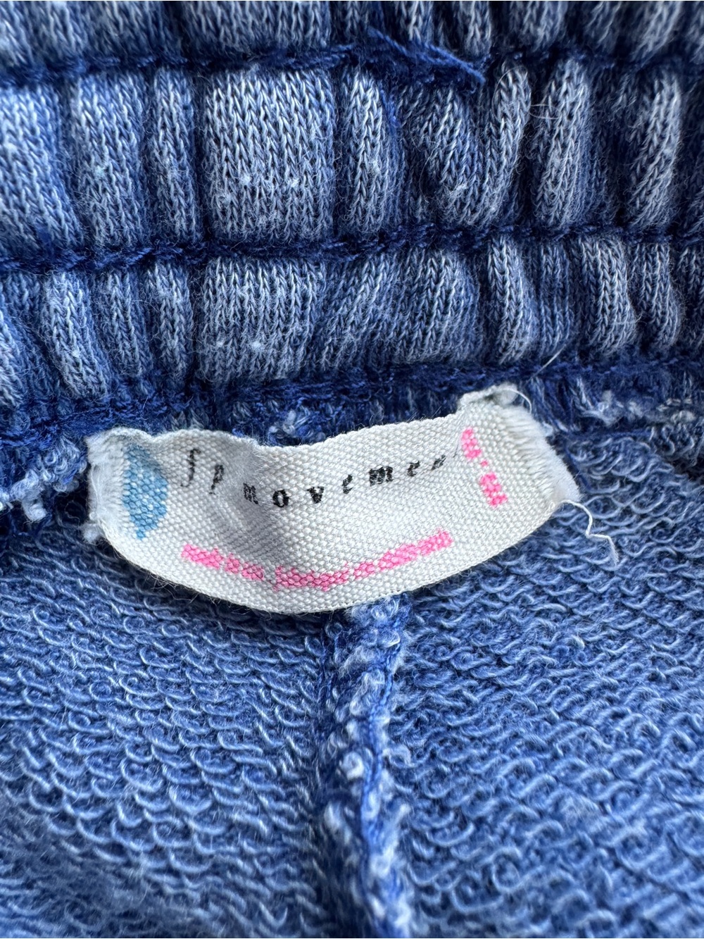 FP Movement Denim Blue Terry Skirt - S - Picture 6 of 8